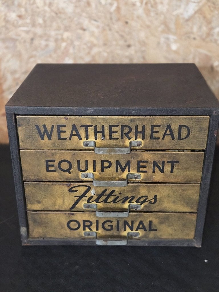 Meuble Atelier Vintage WEATHERHEAD 4 Tiroirs, Enlèvement, Utilisé
