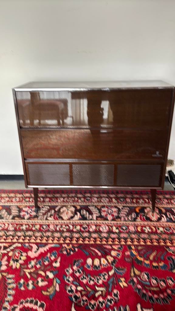 Vintage Grundig mobiele radio en platenspeler, Antiek en Kunst, Ophalen