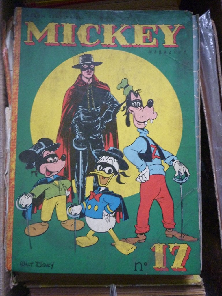Album Mickey magazine n17, Livres, Enlèvement, Utilisé, WALT DISNEY, Une BD