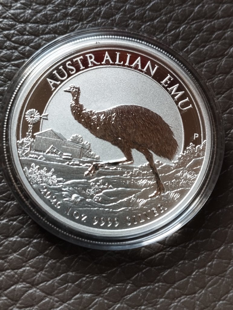 1oz.999 zilver Australian Emu 2026, Enlèvement ou Envoi, Monnaie en vrac, Argent
