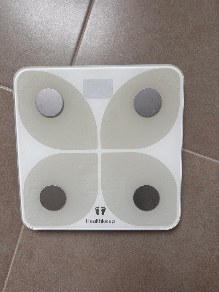 Healthkeep Smart weegschaal met Bluetooth, 100 kg ou plus, Enlèvement, 1 à 500 grammes, Pèse-personne