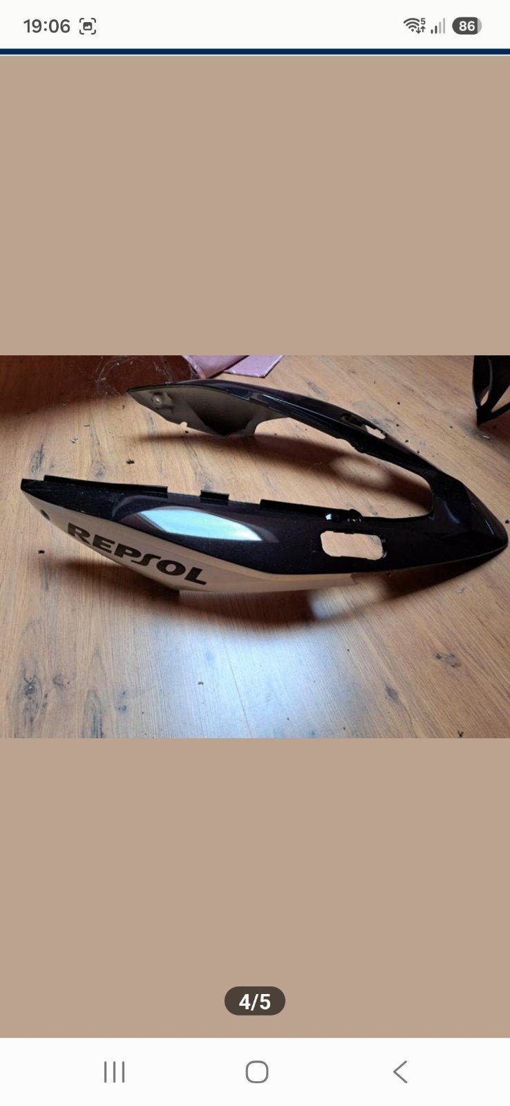 honda vfr 800 vtec, Ophalen