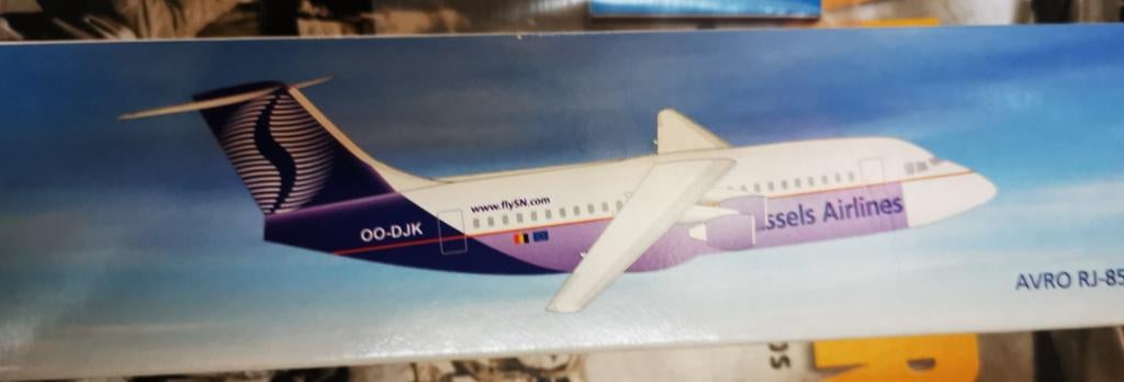 SN Brussels Airlines, 1/144 statisch model nog nieuw in doos, Verzamelen, Ophalen of Verzenden, Nieuw