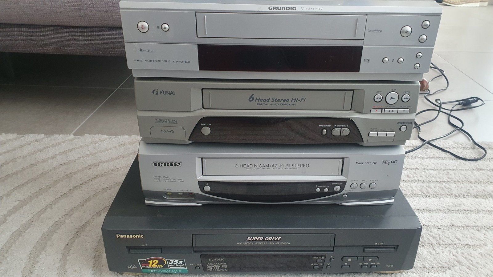 Video cassette speler, Audio, Tv en Foto, Videospelers, Ophalen