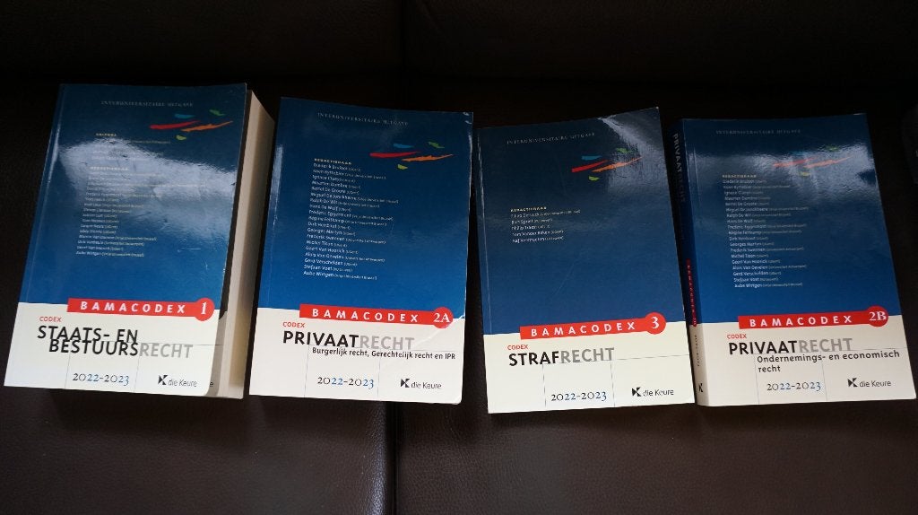 BAMACODEX 1, 2A, 2B, 3 (2022 - 2023), Boeken, Verzenden, Zo goed als nieuw, Overige niveaus, Overige vakken