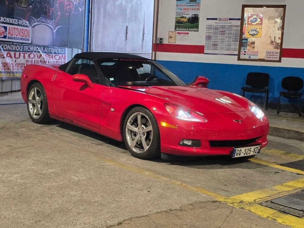 Corvette C6 Décapotable, Auto's, Automaat, Achterwielaandrijving, Zwart, Cabriolet