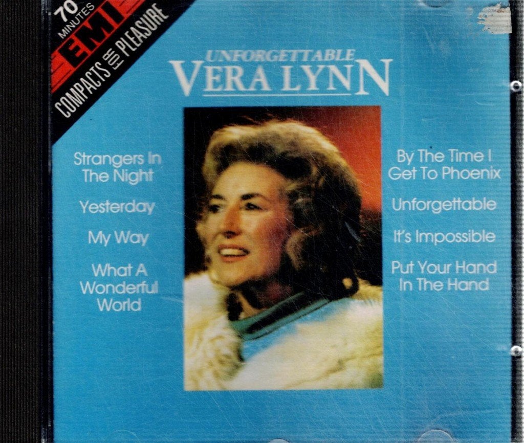 cd  /  Vera Lynn – Unforgettable Vera Lynn, Ophalen of Verzenden, Reissue