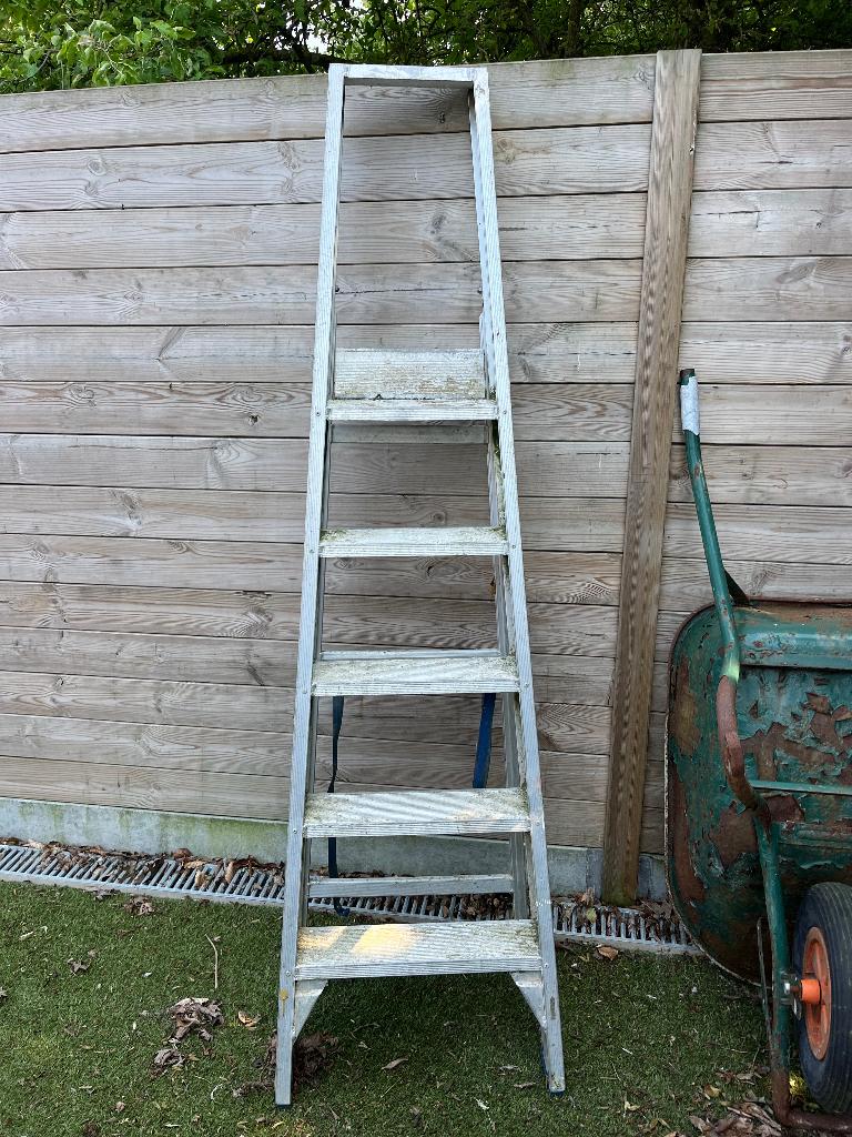 ladders, Doe-het-zelf en Bouw, Ophalen, Gebruikt, Ladder