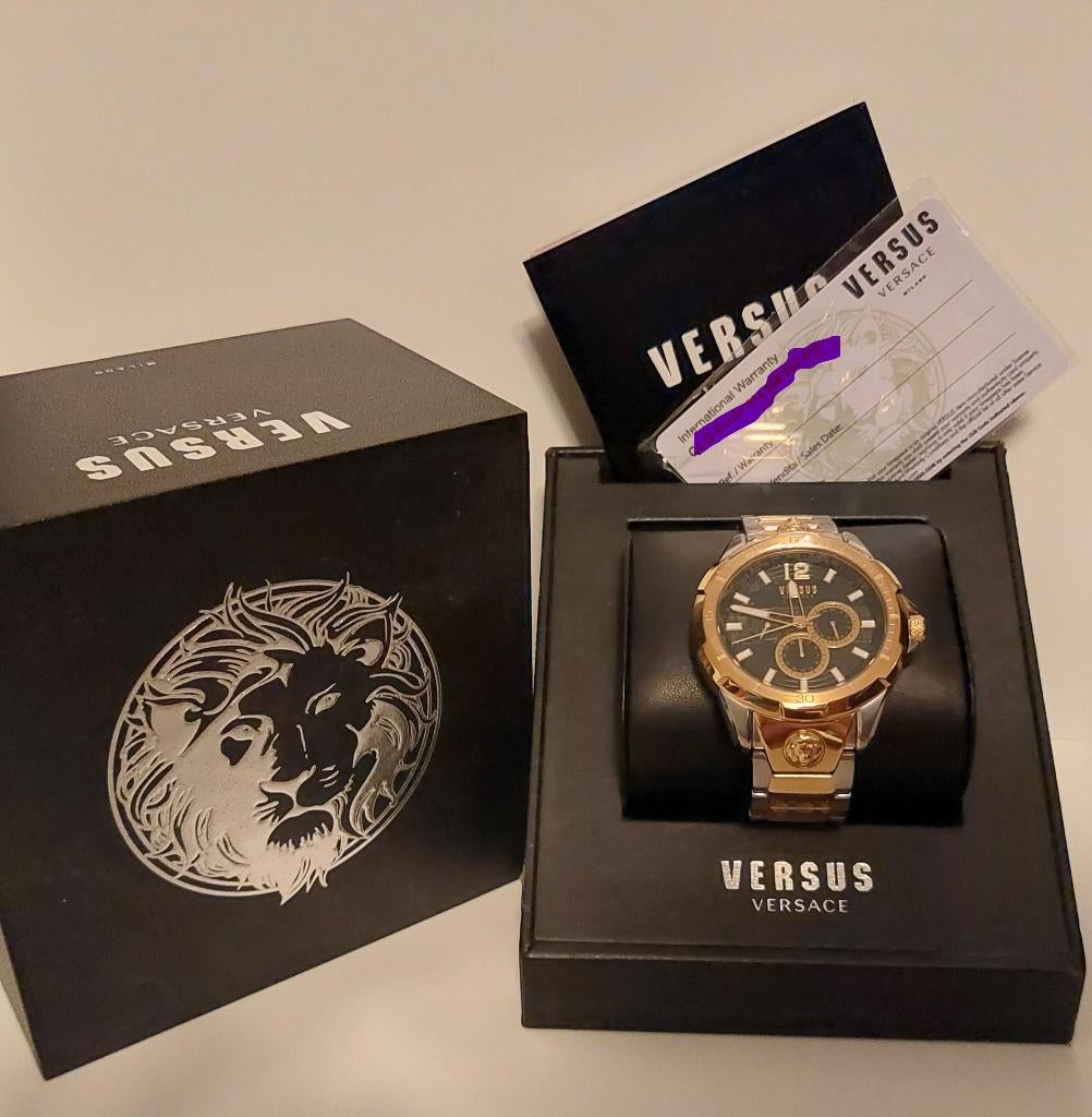 versace, Handtassen en Accessoires, Overige merken, Polshorloge, Overige materialen, Ophalen of Verzenden