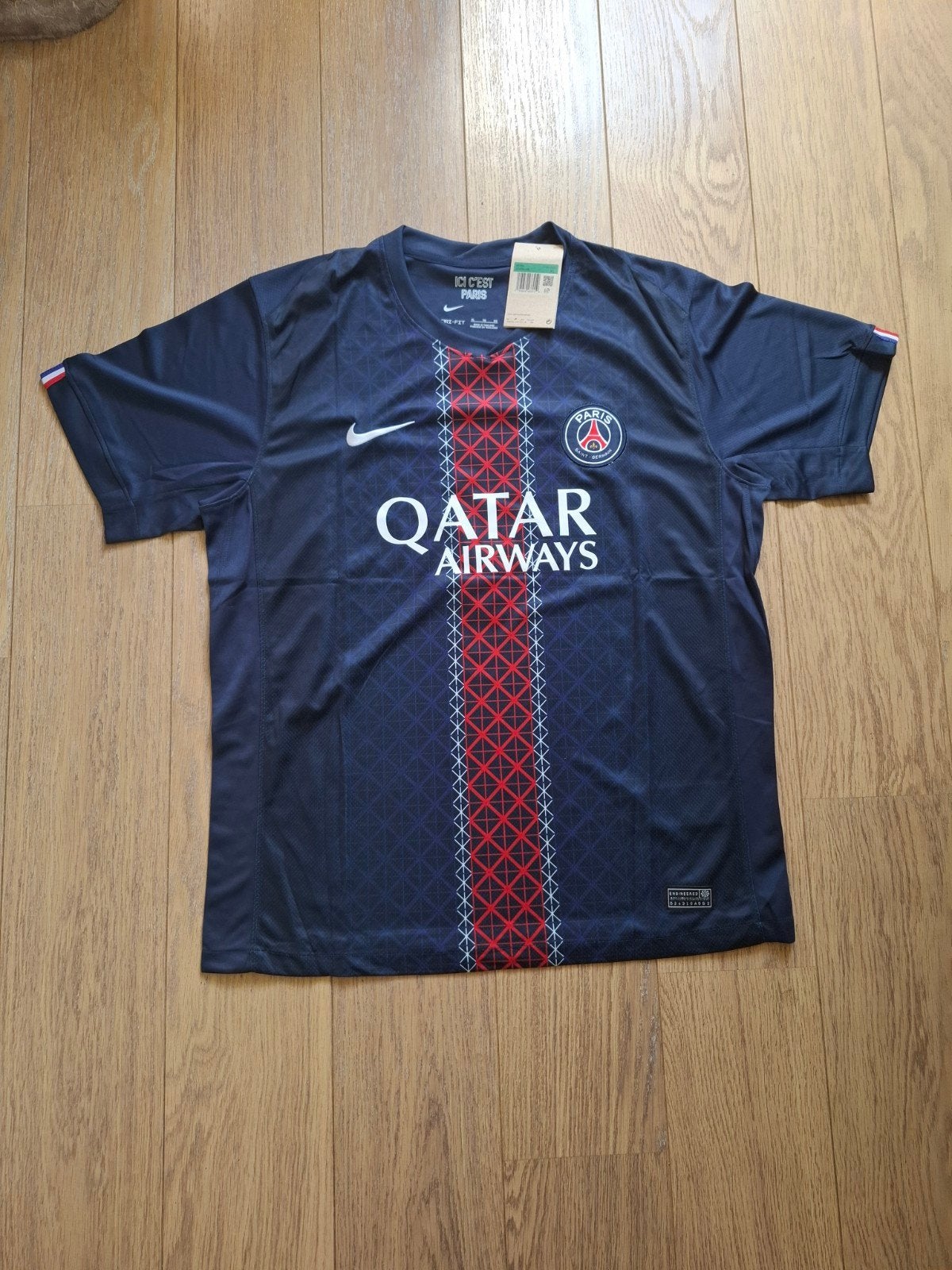 PSG Kvaratskhelia shirt XL, Blauw, Nike, Ophalen of Verzenden, Voetbal