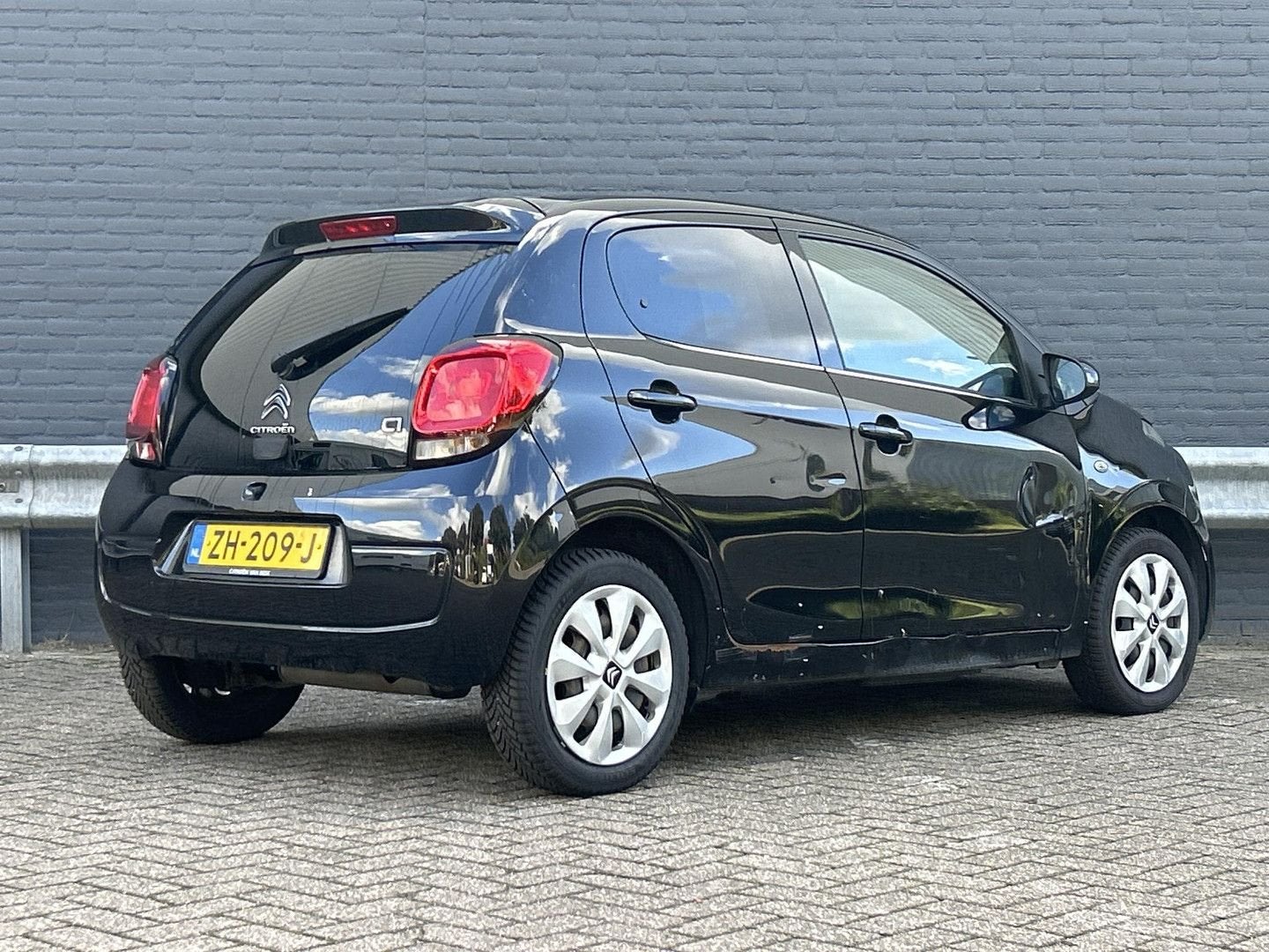Citroen C1 1.0 VTi Feel | € 2.850,- NETTO! | Airco | Cruise, Auto's, Zwart, Bedrijf, Handgeschakeld, Stadsauto