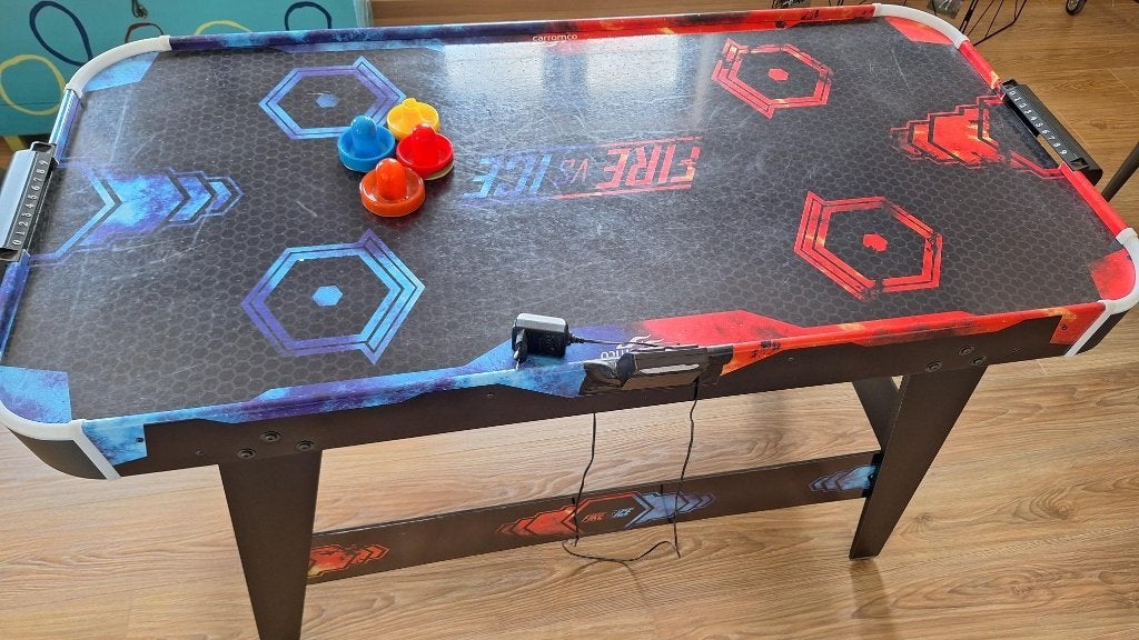 Table de hockey sur air, Enlèvement
