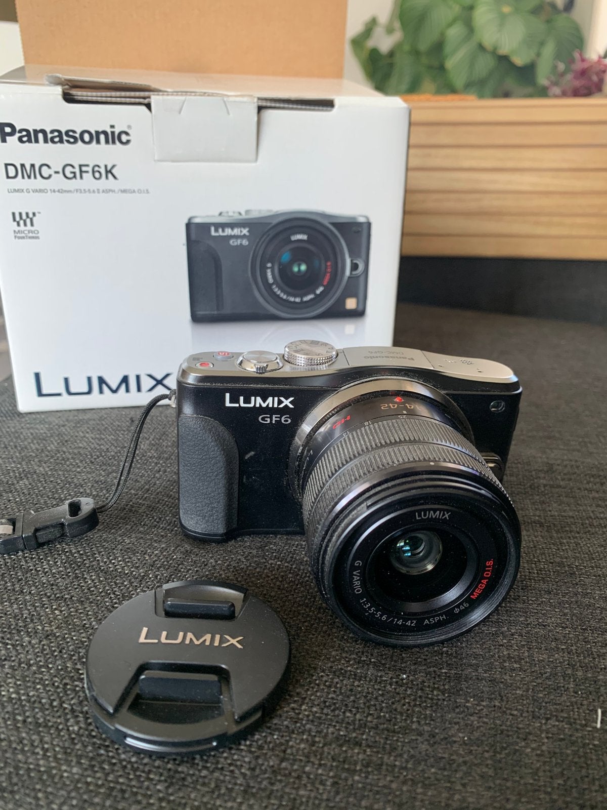 Lumix G DMC-GF6K, Ophalen of Verzenden, Zo goed als nieuw, Geheugenkaart
