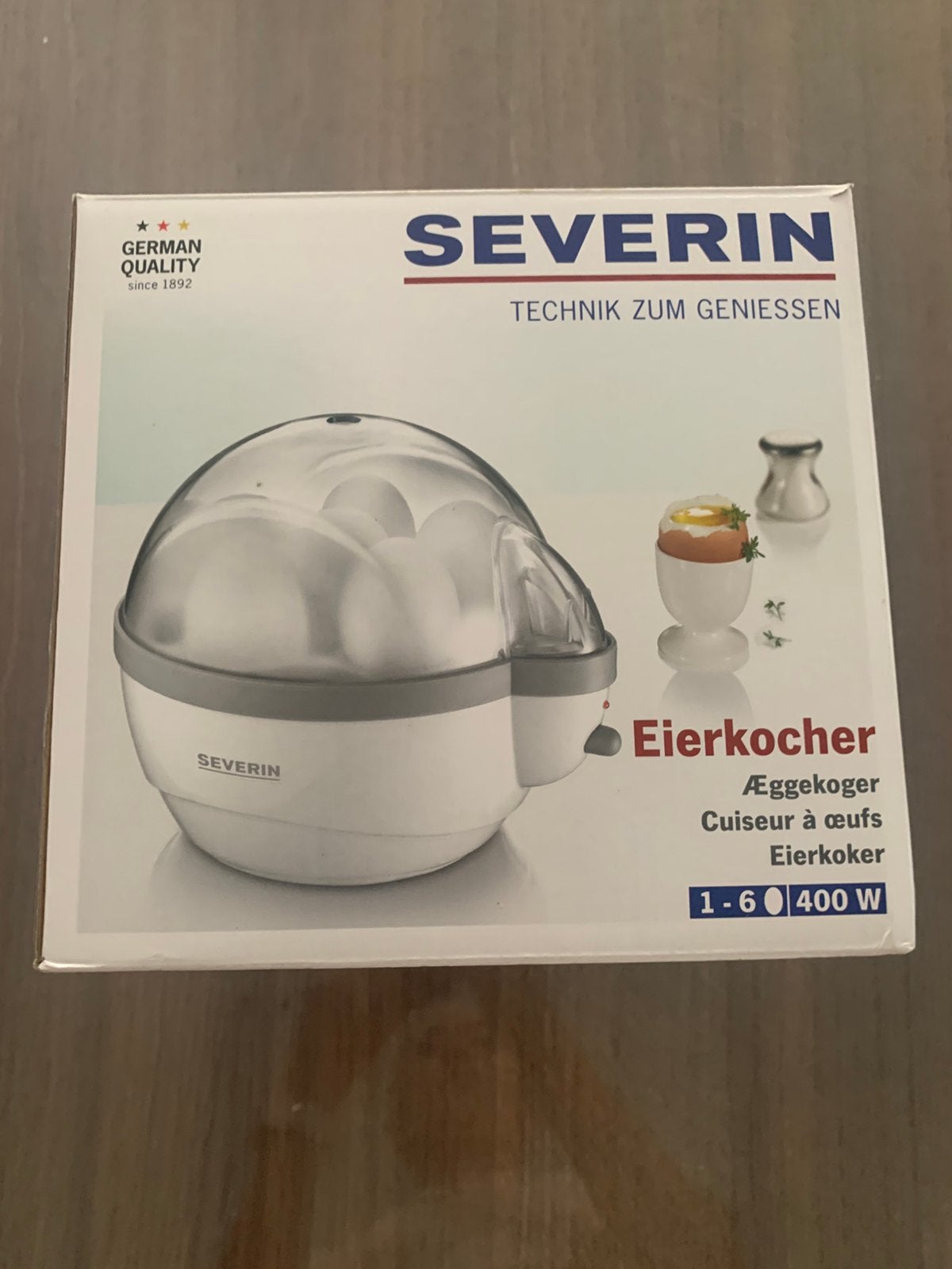 Severin EK 3051, Elektronische apparatuur, Eierkokers, Ophalen, Nieuw