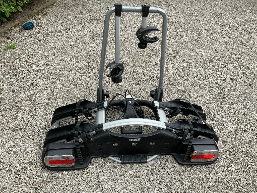 Thule Fietsdrager voor koffer 2 fietsen, Ophalen, 2 fietsen, Zo goed als nieuw, Trekhaakdrager