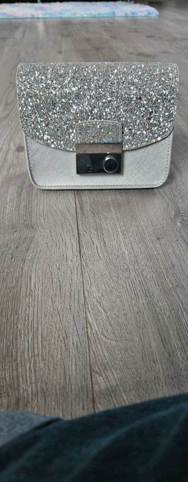 Handtas, Handtassen en Accessoires, Ophalen, Nieuw, Grijs, Met slot