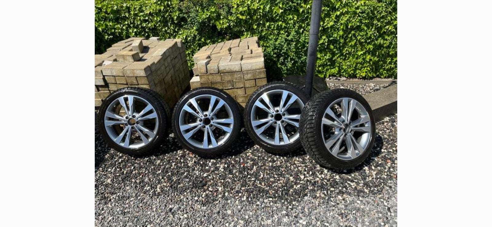 Winter Velgen  & banden mercedes 200 C coupe auto, Ophalen, 18 inch, Band(en)