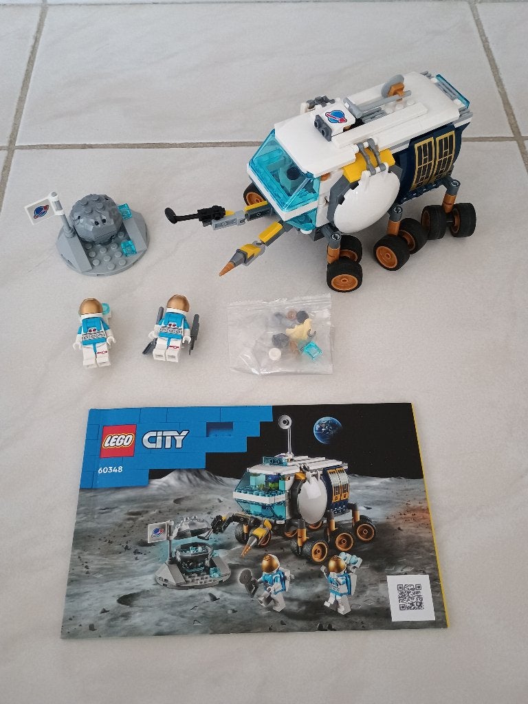 Lego City Maanwagen 60348, Kinderen en Baby's, Speelgoed | Duplo en Lego, Ophalen, City, Lego, Zo goed als nieuw