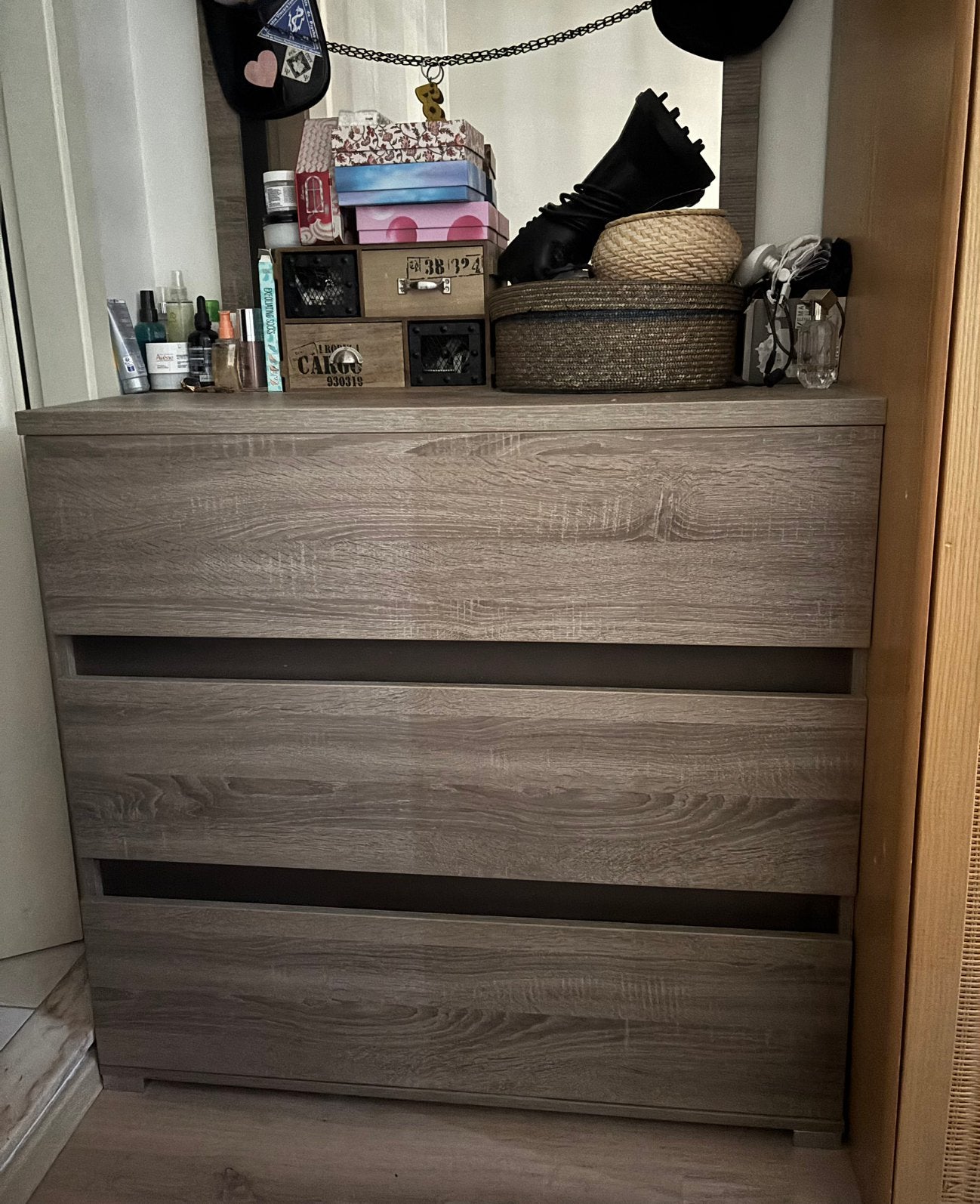 Commode à 3 tiroirs, Enlèvement, Utilisé