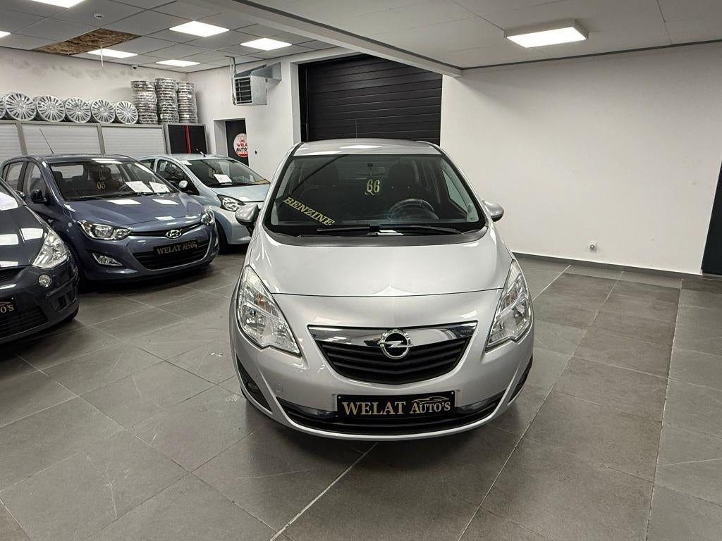OPEL MERIVA 2011 / 1.4 MOTOR BENZINE TOP STAAT, Auto's, Opel, Euro 5, Zwart, Bedrijf, 1400 cc