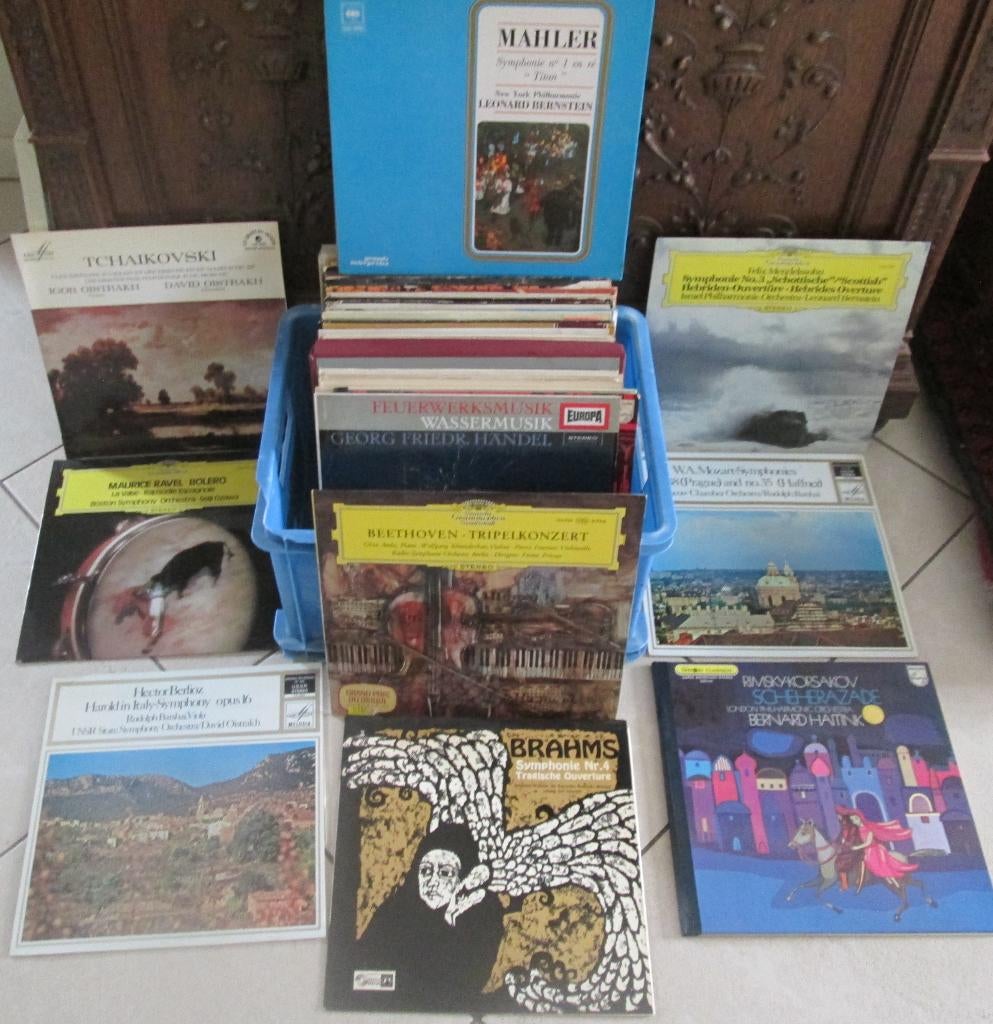 60 Prima LP's met Klassieke Muziek, Cd's en Dvd's, Ophalen of Verzenden, Zo goed als nieuw