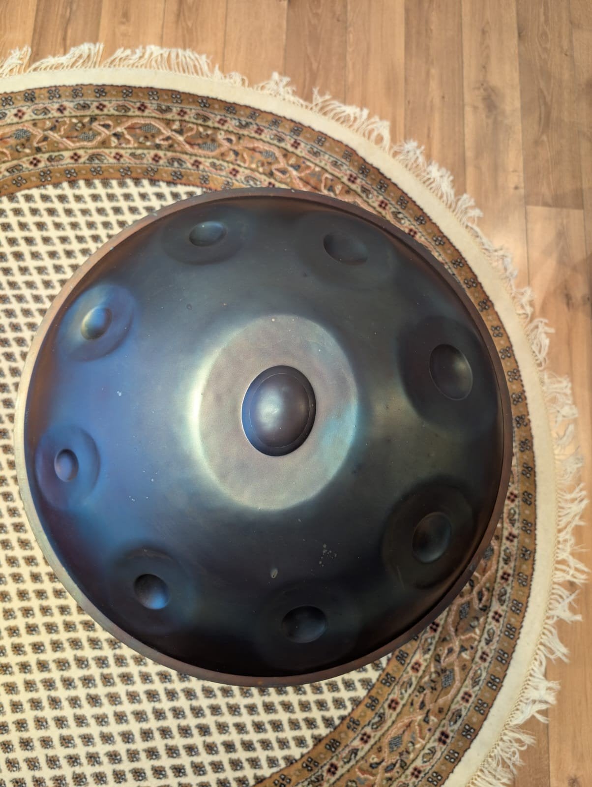 Handpan Koan F equinox 9 + hardcase, Muziek en Instrumenten, Percussie, Ophalen of Verzenden, Zo goed als nieuw, Melodische percussie