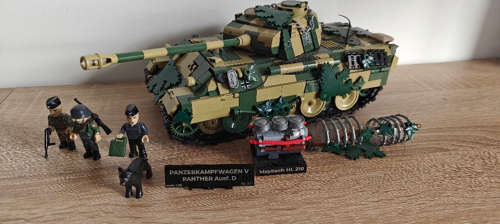 COBI 2599 - LE PANTHER, Kinderen en Baby's, Lego, Ophalen of Verzenden, Zo goed als nieuw, Technic