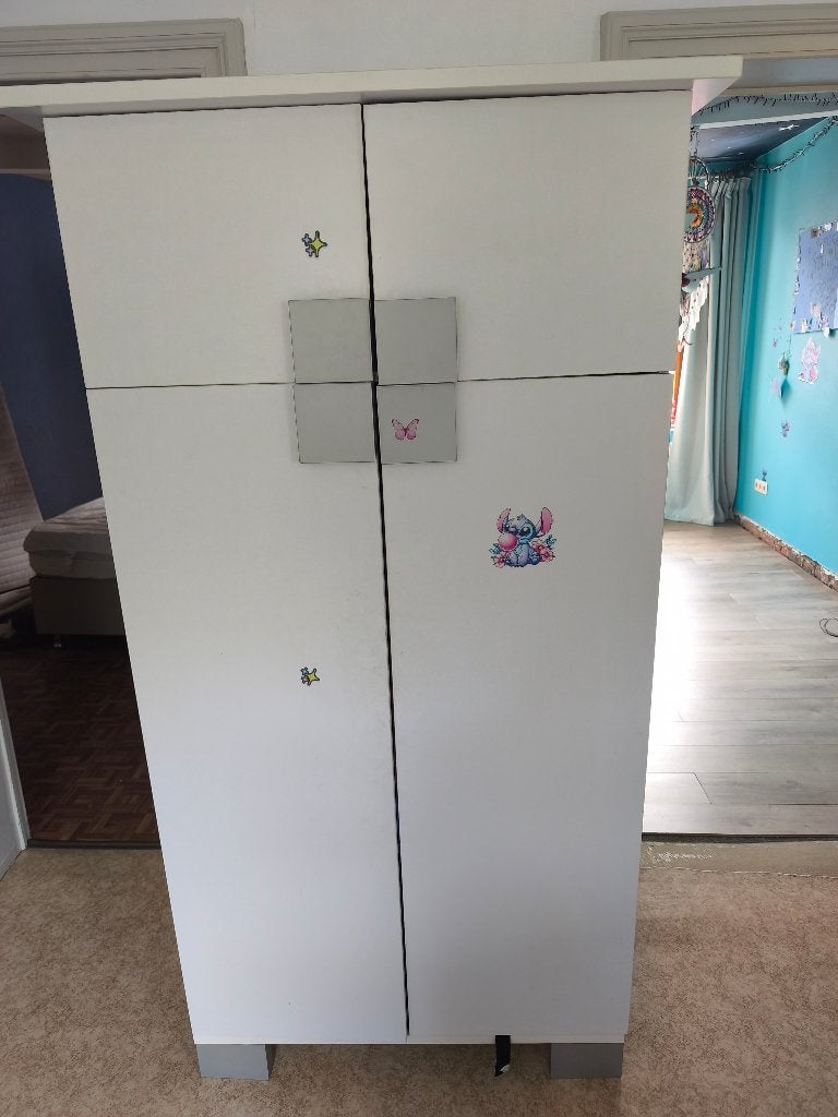 Kinderkleerkast, Ophalen, Kast, 50 tot 70 cm, 90 tot 105 cm