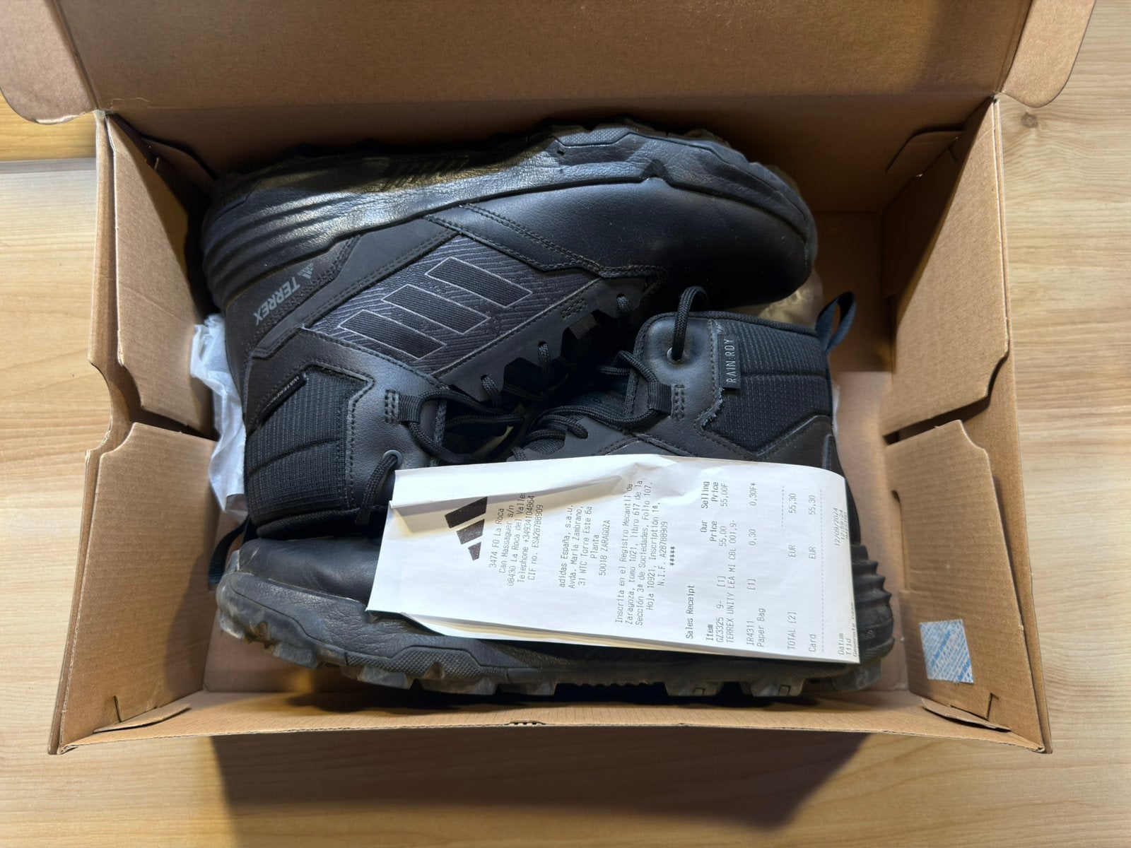 Adidas TERREX UNITY (IF4977) Maat, Vêtements | Hommes, Chaussures, Chaussures de marche, Porté, Noir, Enlèvement