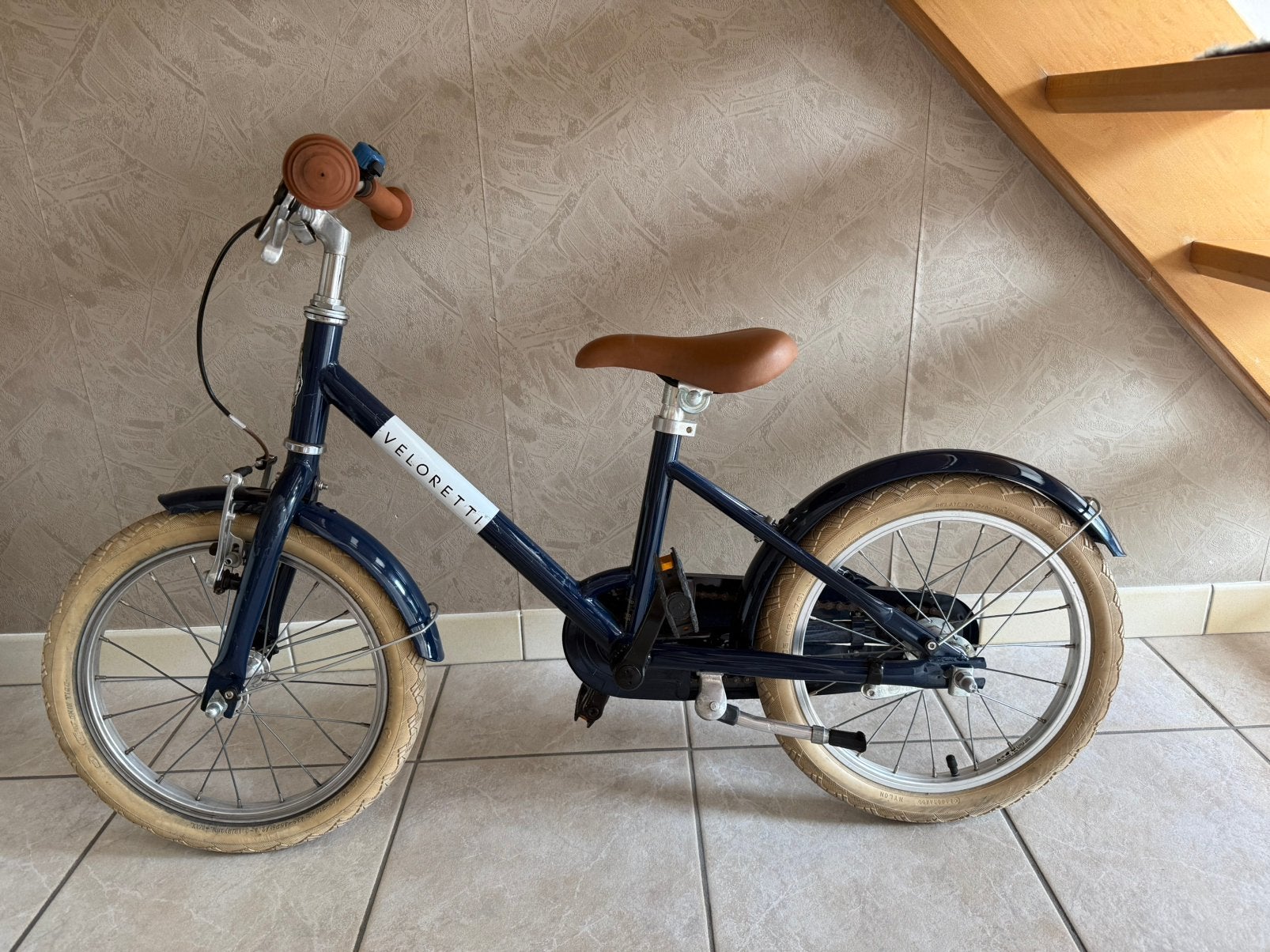 Veloretti fiets maxi, Ophalen, Zo goed als nieuw, Zijwieltjes
