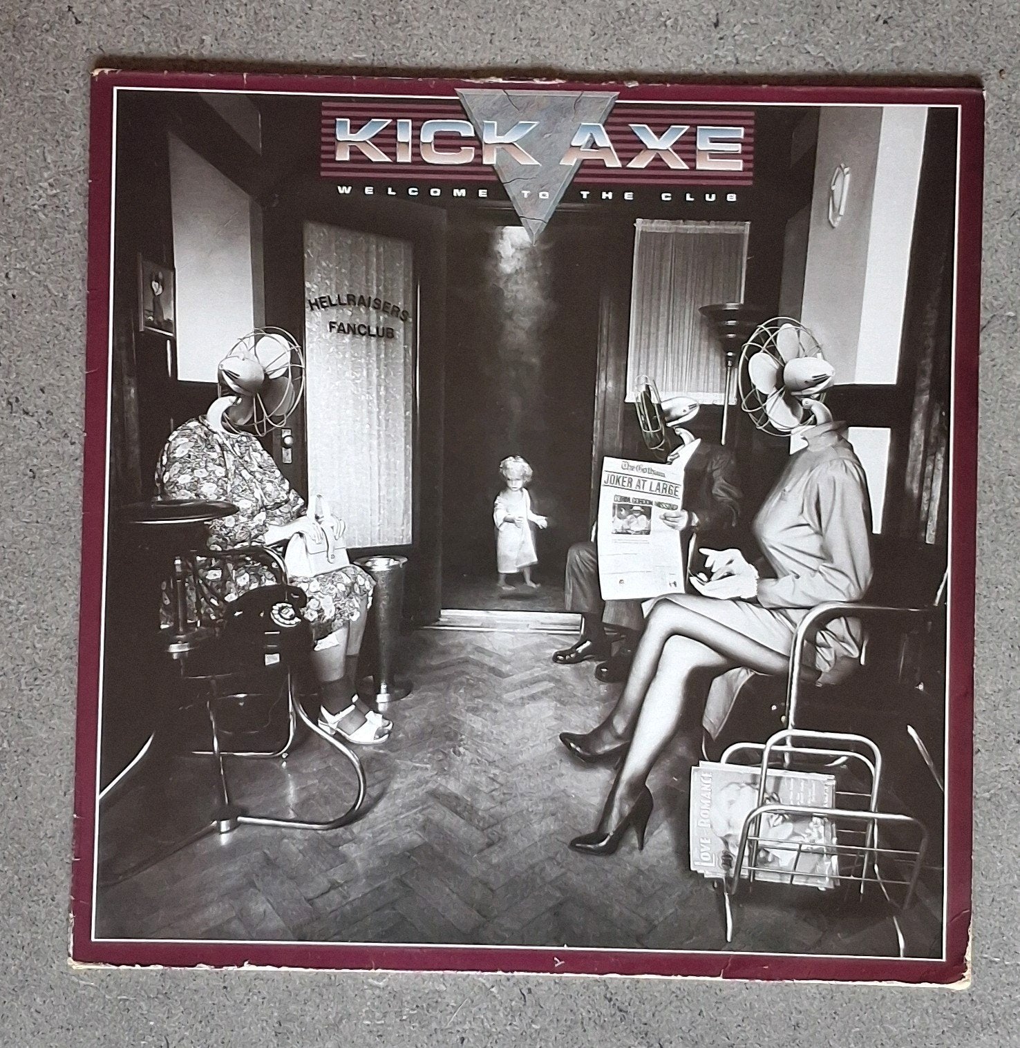 Kick Axe: Welcome To The Club (LP), CD & DVD, Vinyles | Hardrock & Metal, Pressage original, Enlèvement ou Envoi