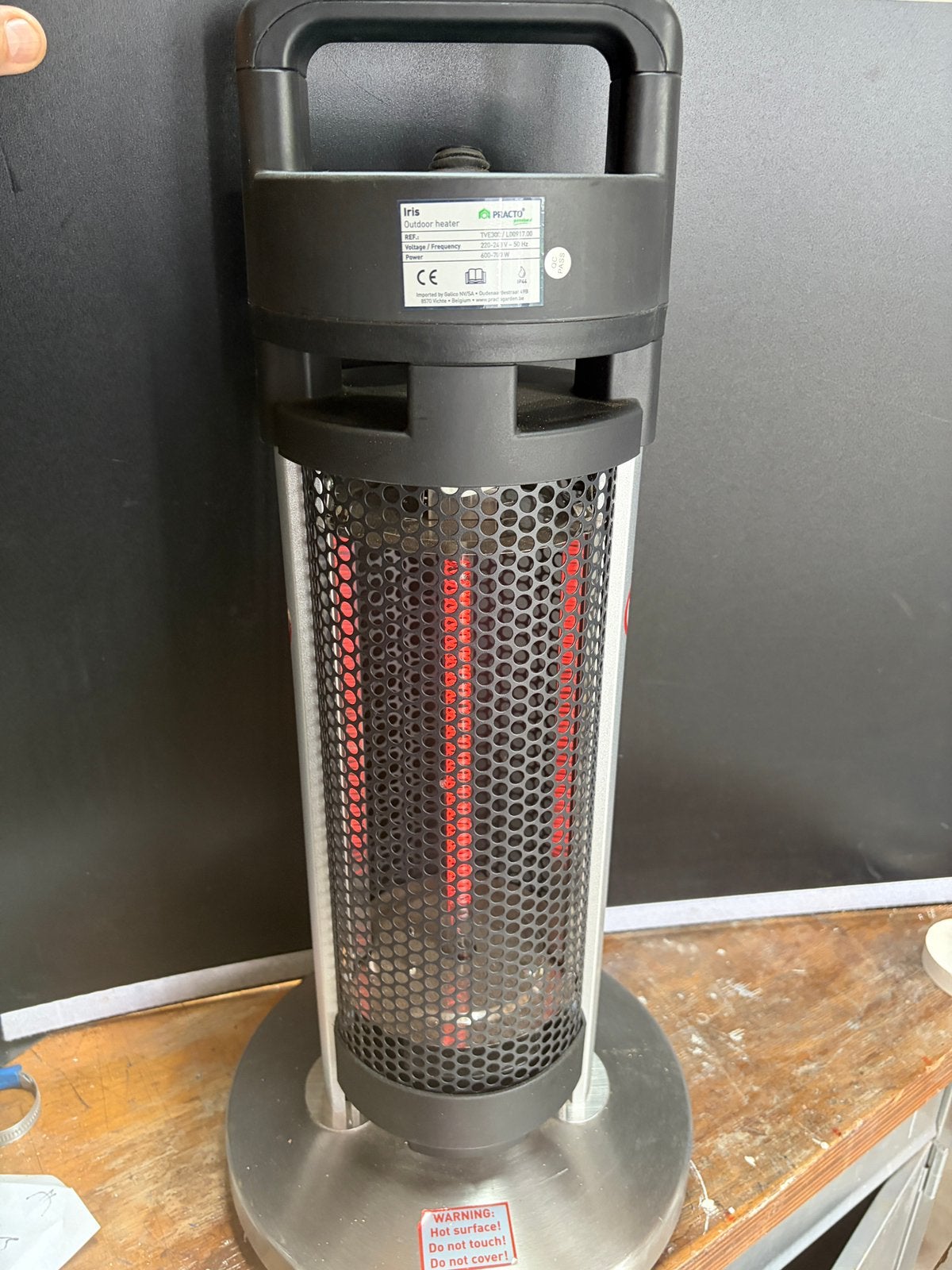 Terrasverwarmer., Ophalen, Zo goed als nieuw