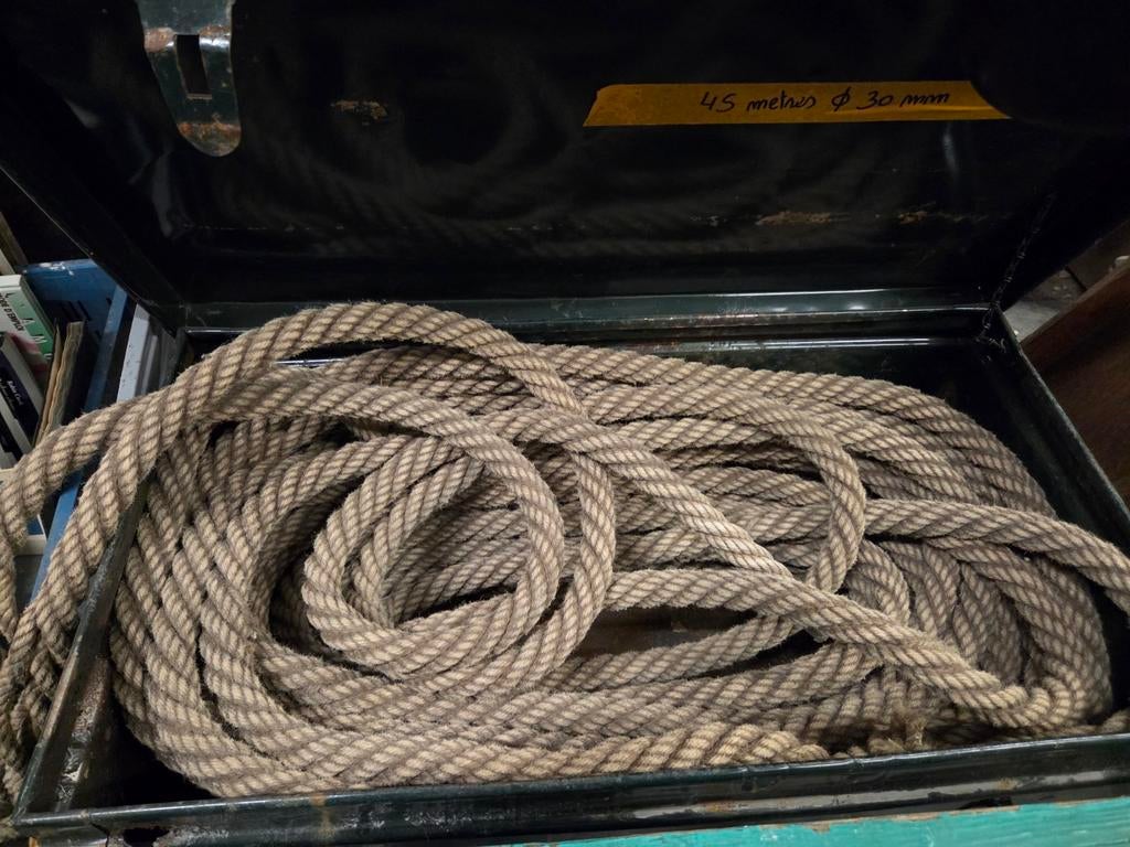 Corde 30mm 45 mètres (plusieurs dispo), Ophalen