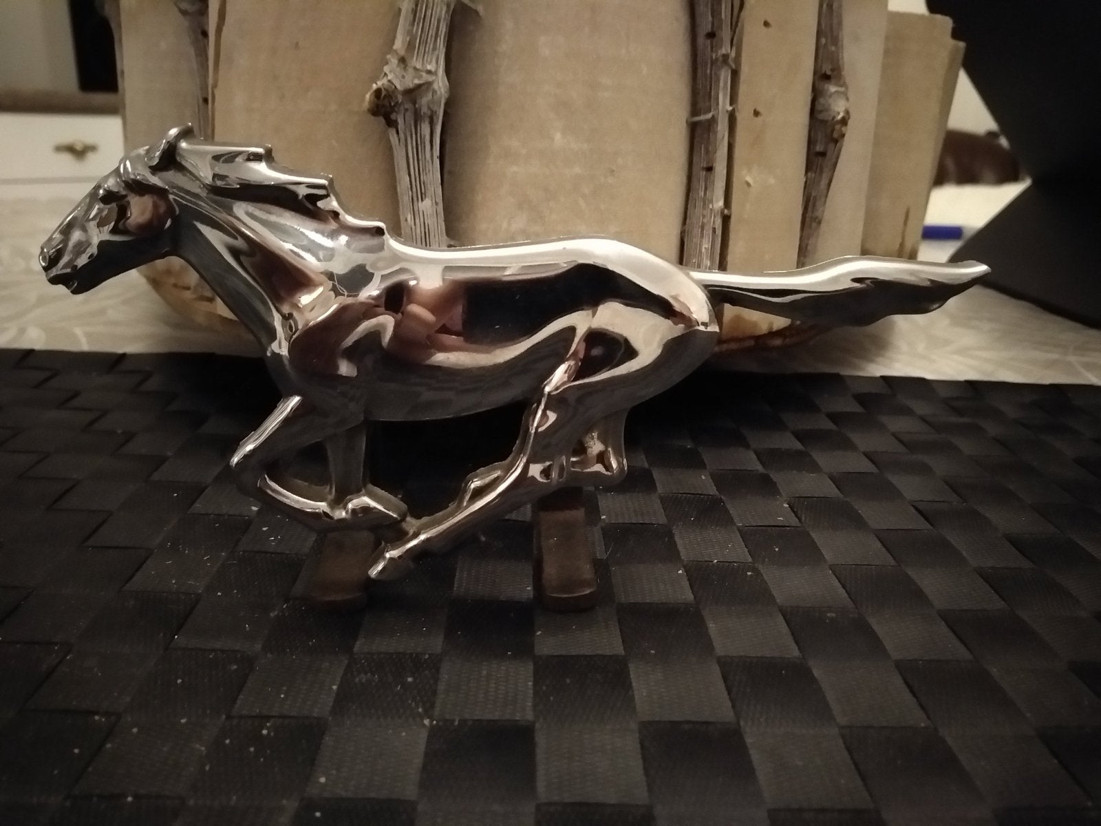 Originele Ford MUSTANG Pony 1964., Ophalen of Verzenden, Gebruikt, Reclamebord