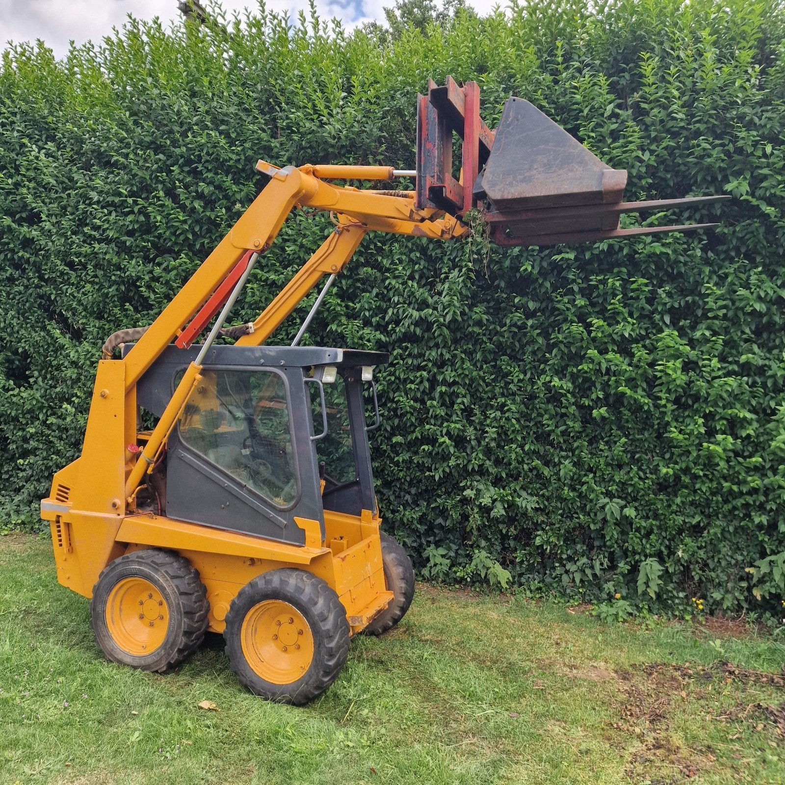 Case 1825b kubota 30pk 4cilinder diesel  schranklader bobcat, Zakelijke goederen, Machines en Bouw | Kranen en Graafmachines, Ophalen