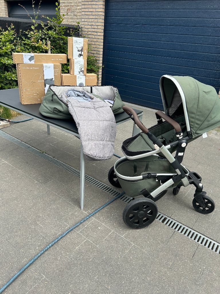 Joolz Geo2 Marvellous Green inclusief alle accessoires, Autres marques, Poussette combi, Enlèvement, Utilisé