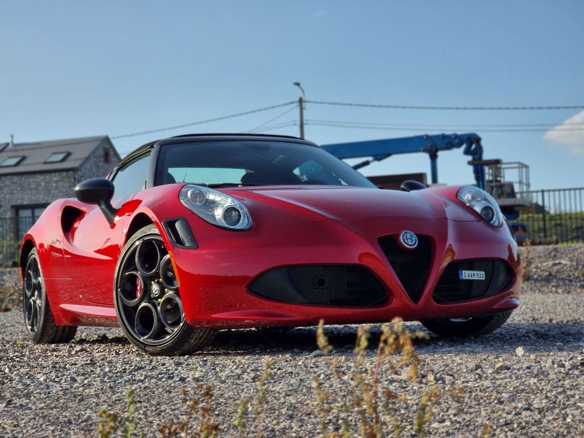 Alfa Romeo 4C 1.7 TBi * DIRECTION ASSISTER * CERAMIQUE * 560, Autos, Achat, Euro 6, Noir, 2 portes