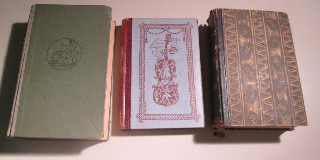 3 Antieke Duitse Boeken in oud duits geschrift, Ophalen of Verzenden, Zo goed als nieuw