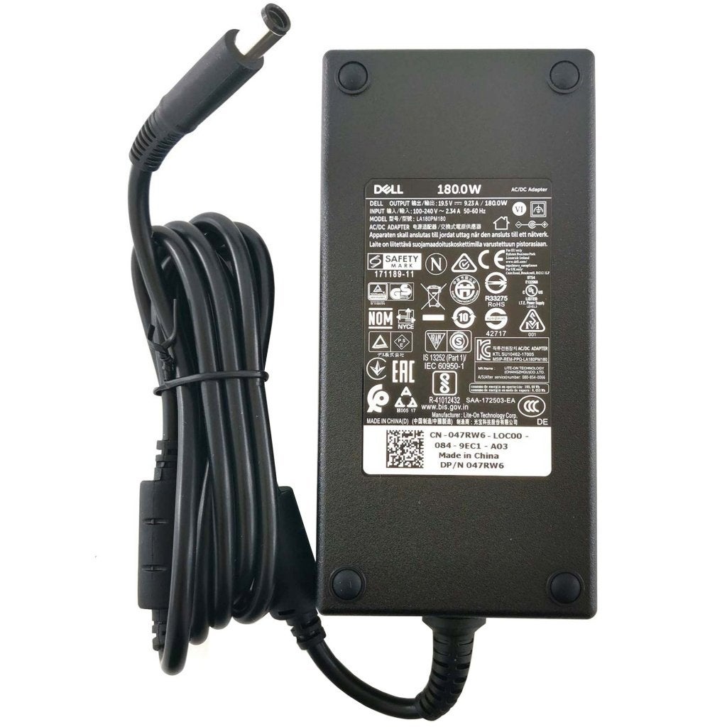 Dell DA180PM111 oplader 180W, Computers en Software, Laptop-opladers, Ophalen of Verzenden, Zo goed als nieuw, Dell