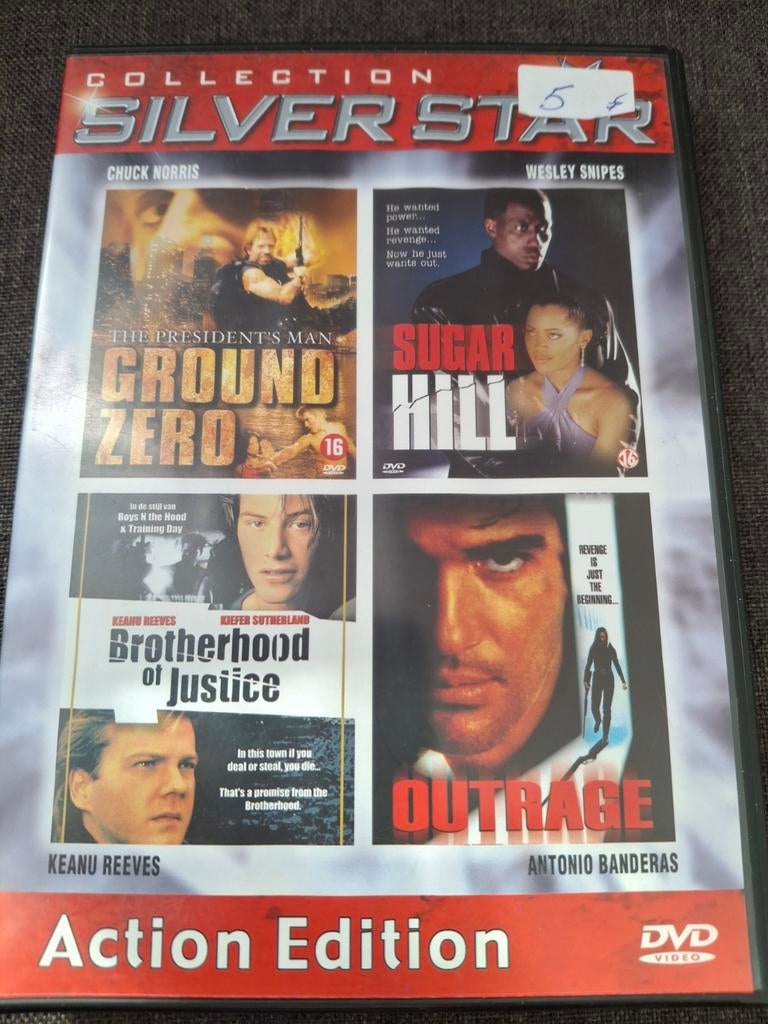 Collection silverstar, 4 films op 2 dvd's, Cd's en Dvd's, Ophalen of Verzenden