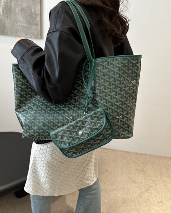 Goyard tas groen shopper, Ophalen of Verzenden, Nieuw, Shopper