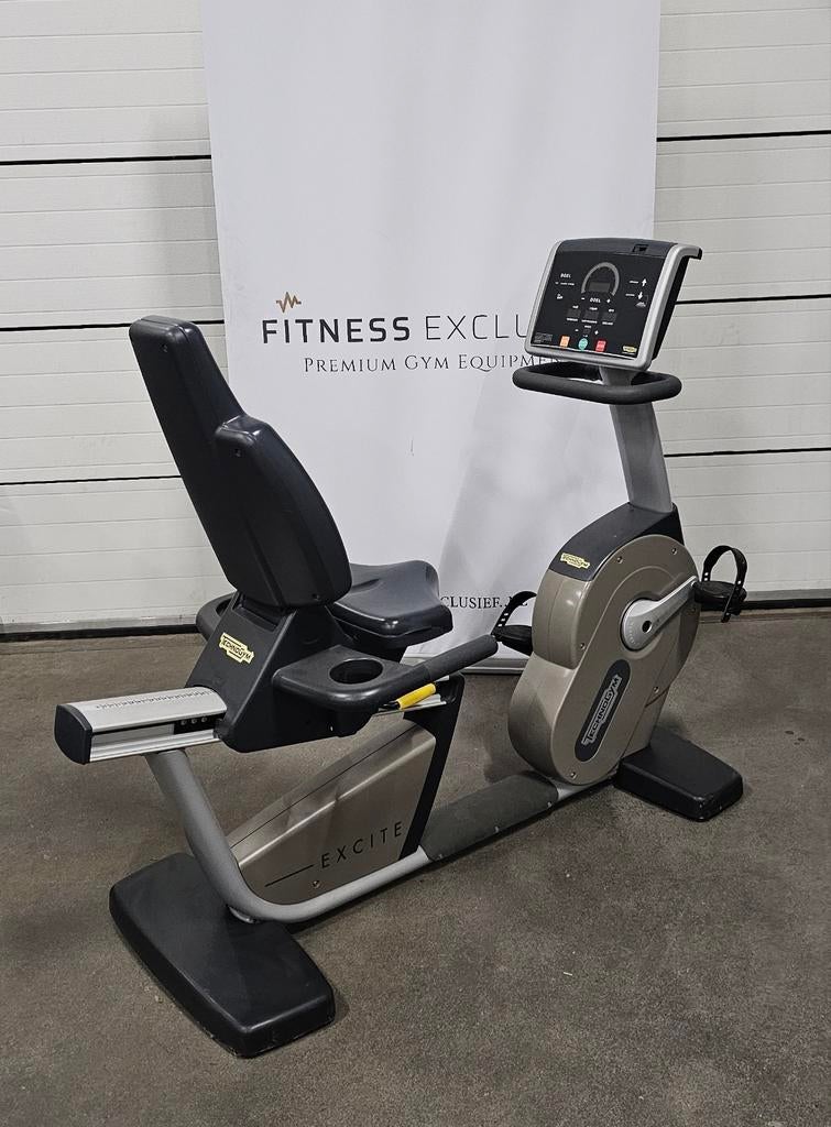 Technogym Recline Excite 500 LED Recumbent Bike Revalidatie, Ophalen, Gebruikt, Benen, Overige typen