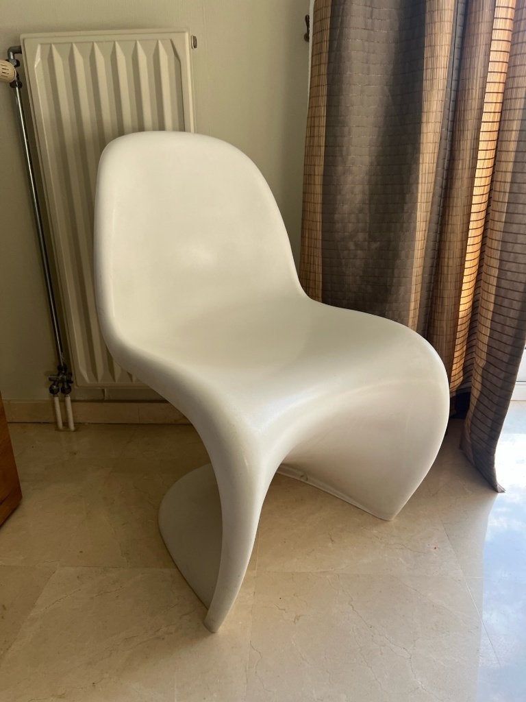 Chaise Panton Chair, Maison & Meubles, Synthétique, Enlèvement, Utilisé, Blanc