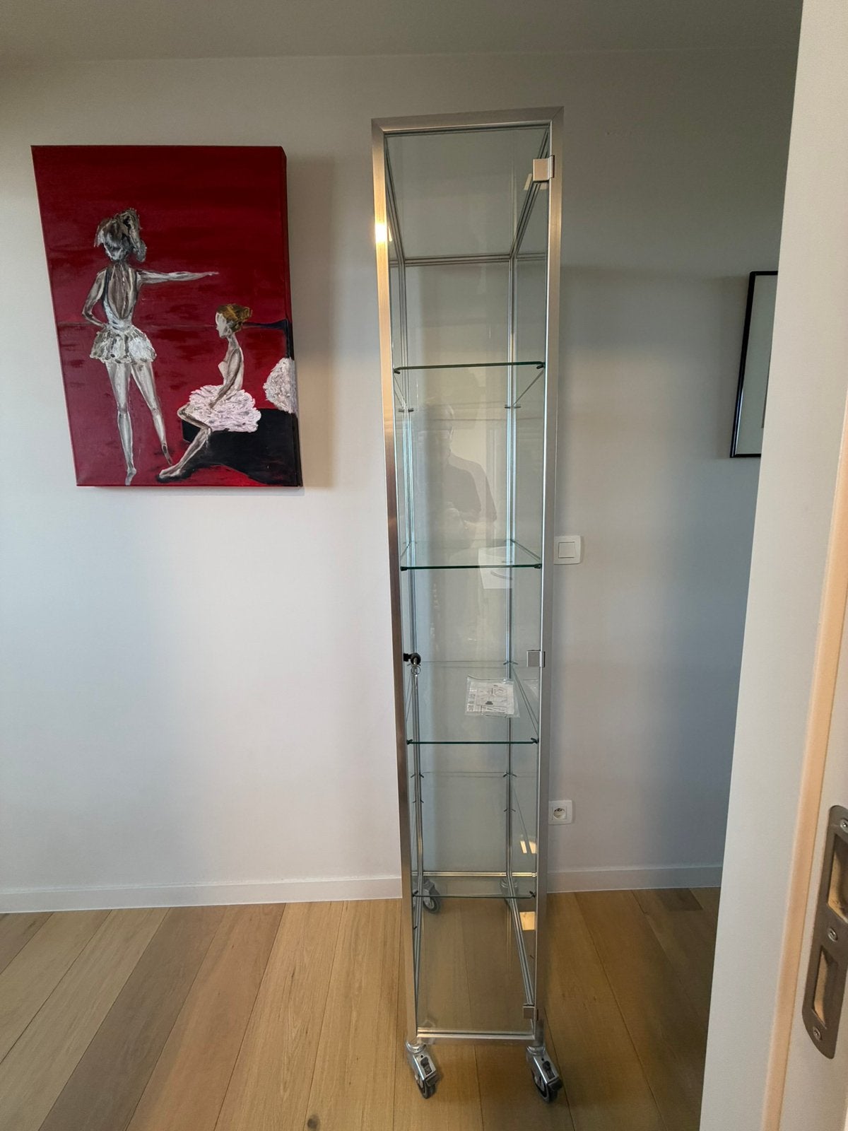 Vitrine kast MDF Italia, Ophalen, Zo goed als nieuw
