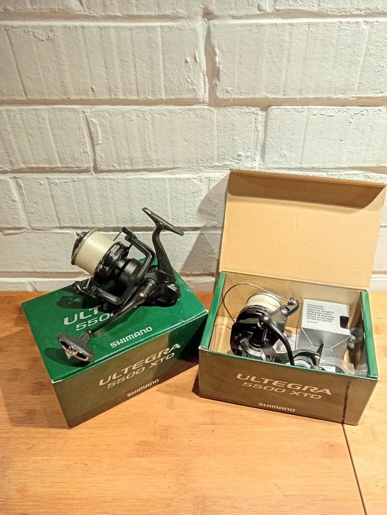 Vismolen Shimano Ultergra XTD 5500, Watersport en Boten, Ophalen, Zo goed als nieuw, Molen