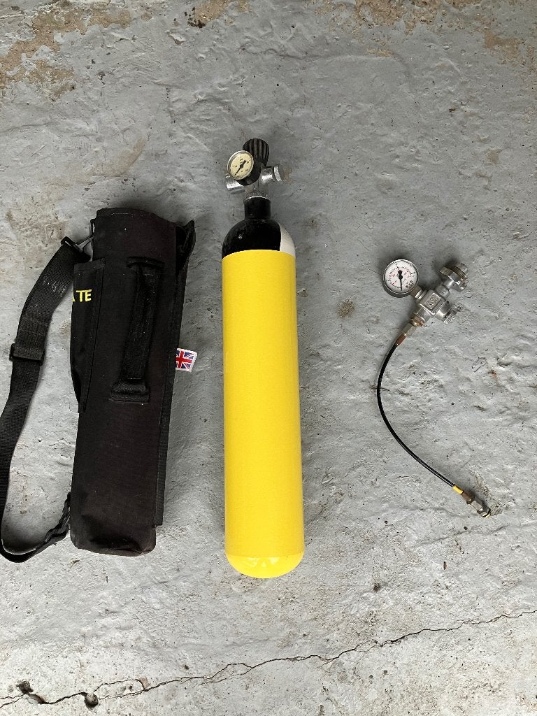 Persluchtfles duiken of schietsport 3 liter 300 BAR, Sports nautiques & Bateaux, Plongée, Enlèvement, Comme neuf, Autres types