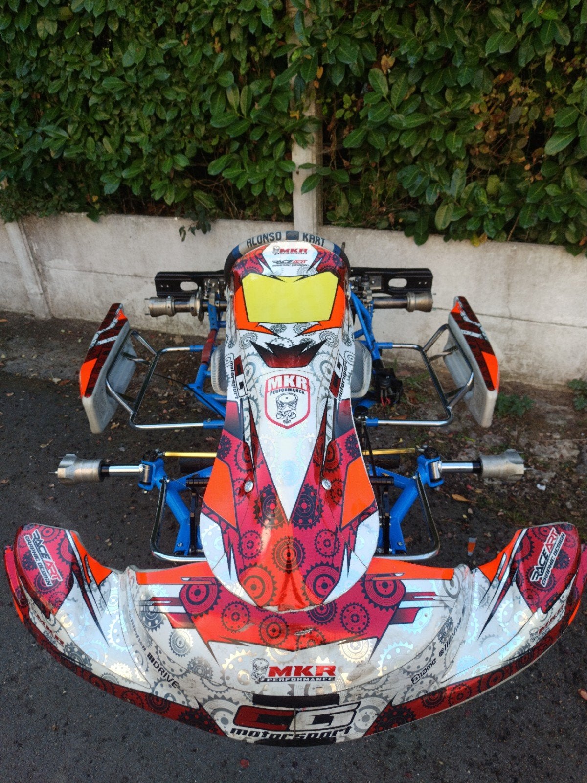 Châssis KR Alonso, Sport en Fitness, Ophalen, Gebruikt, Kart