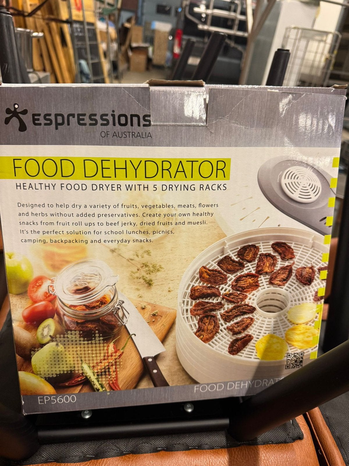 Déshydrateur alimentaire, Enlèvement ou Envoi