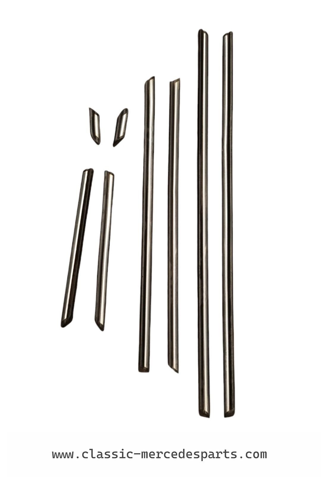 8x Sierstrip / stootlijst Mercedes w116 S-klasse, Ophalen, Gebruikt, -, -