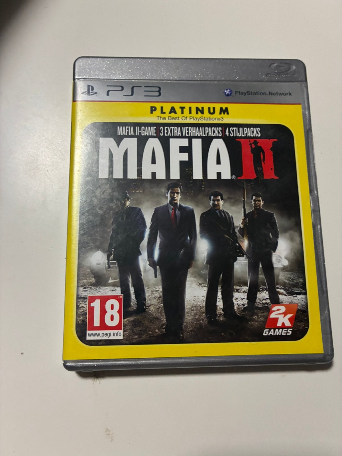 Mafia II Platinum PS3 - Inclusief Extra Verhaalpacks, Ophalen of Verzenden, Zo goed als nieuw